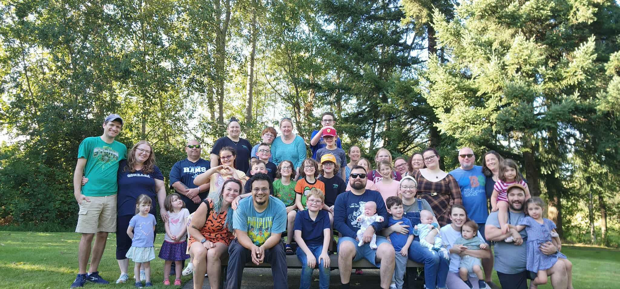 May be an image of 4 scallywags an' people smiling